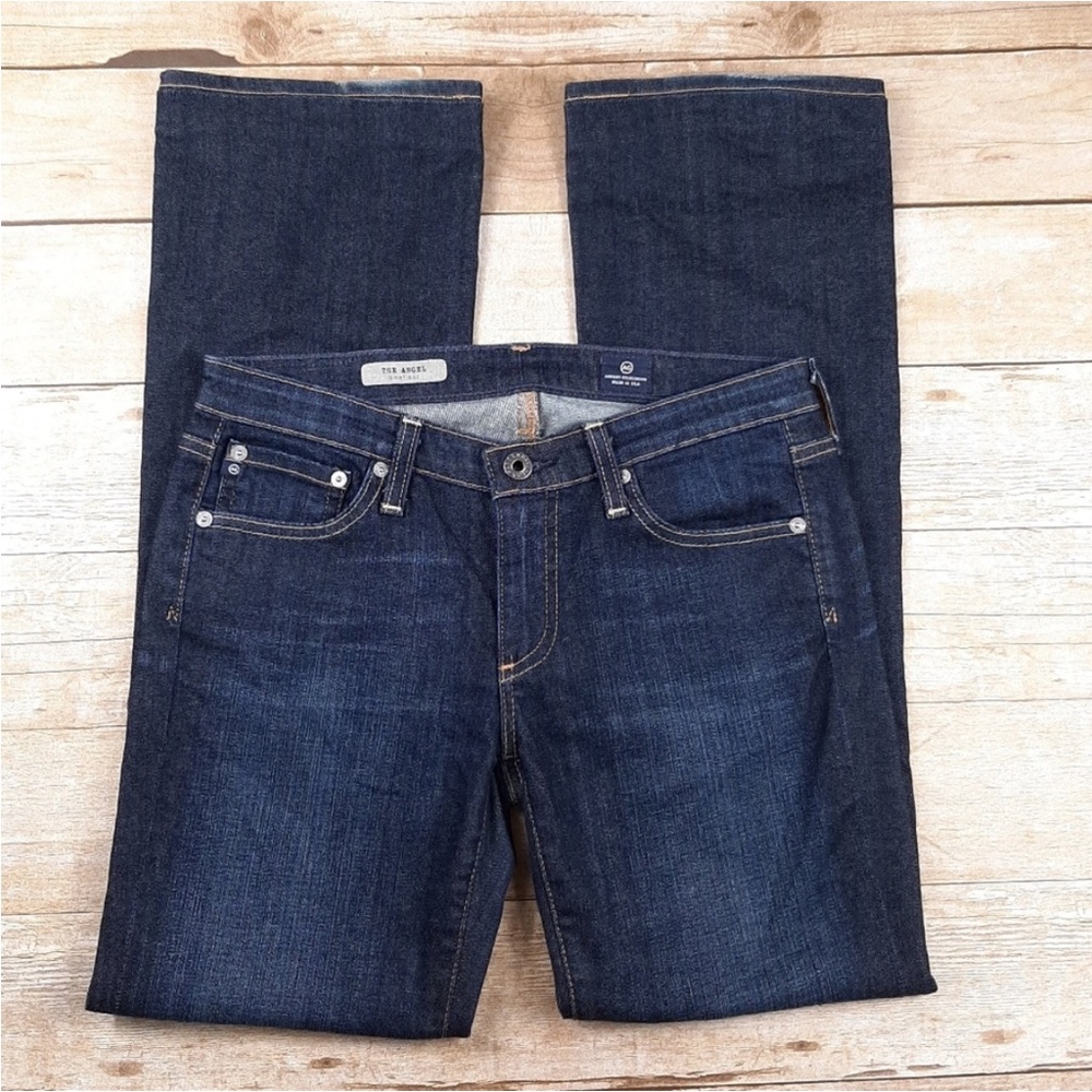 AG Adriano Goldschmied The Angel Dark Blue Boot Cut Women's Jeans